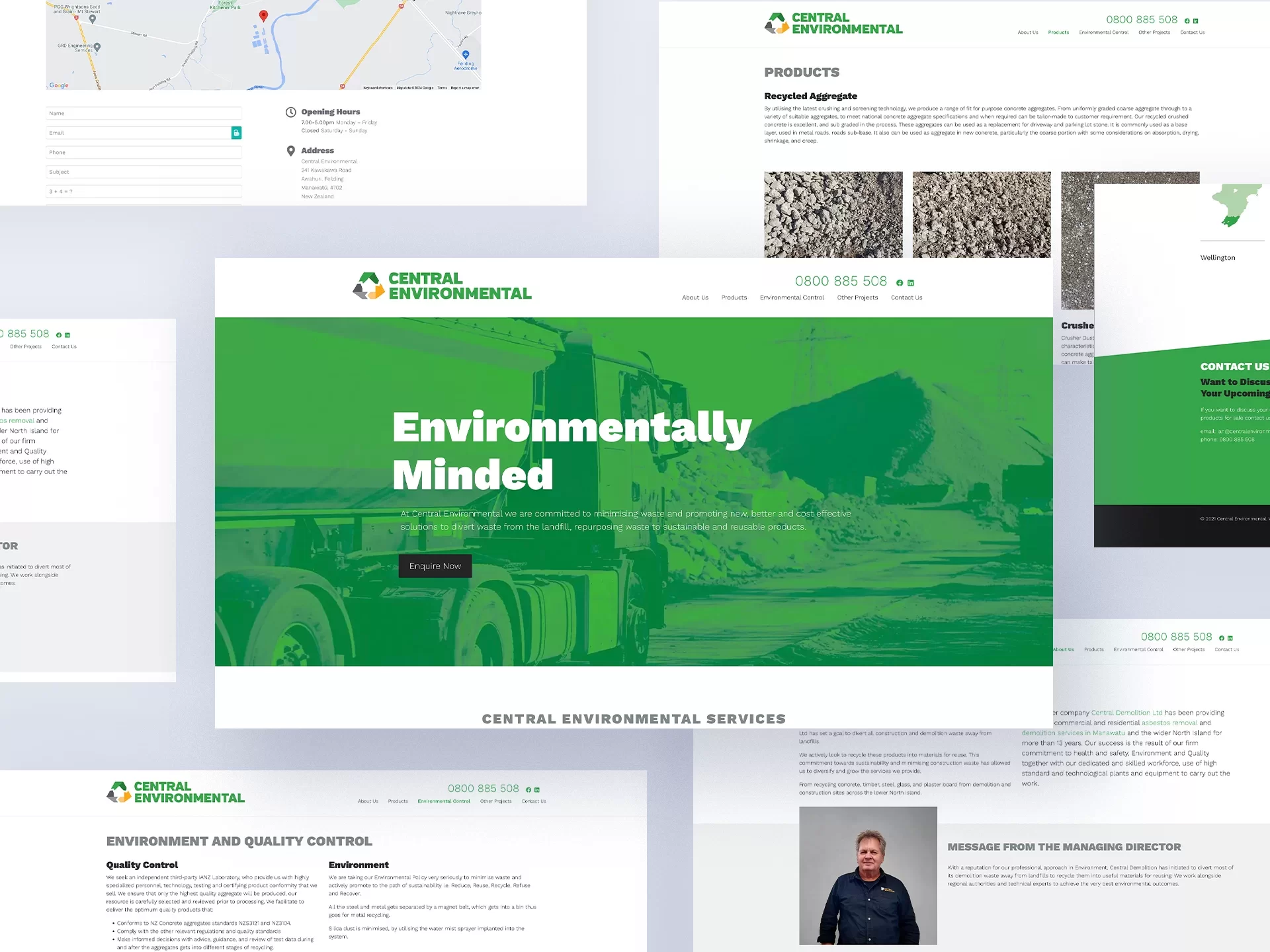 Central Environmental Website
