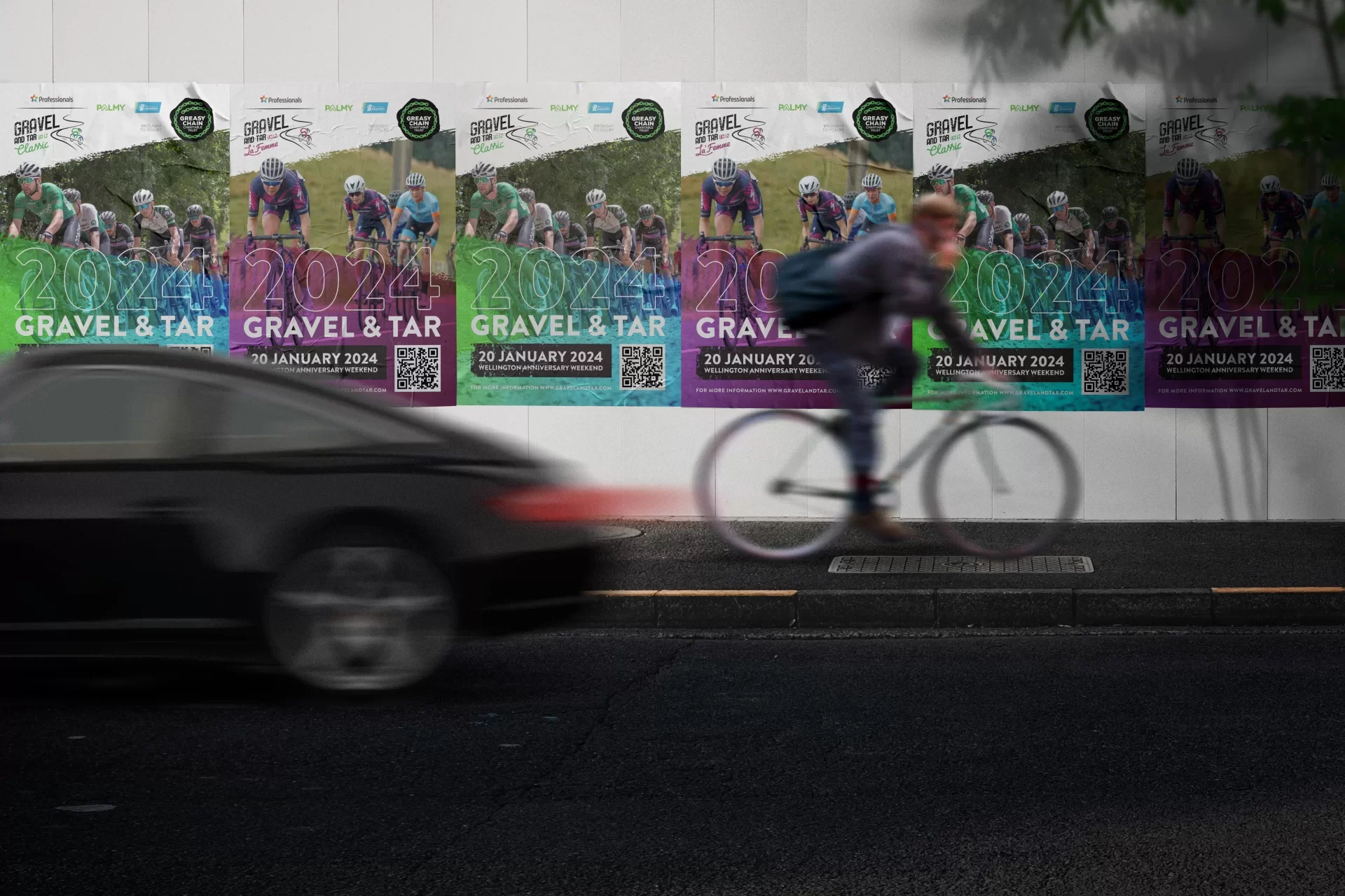 Gravel & Tar Event Material