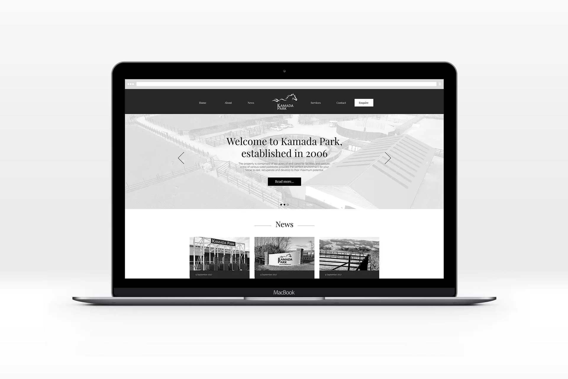 Kamada Park Website