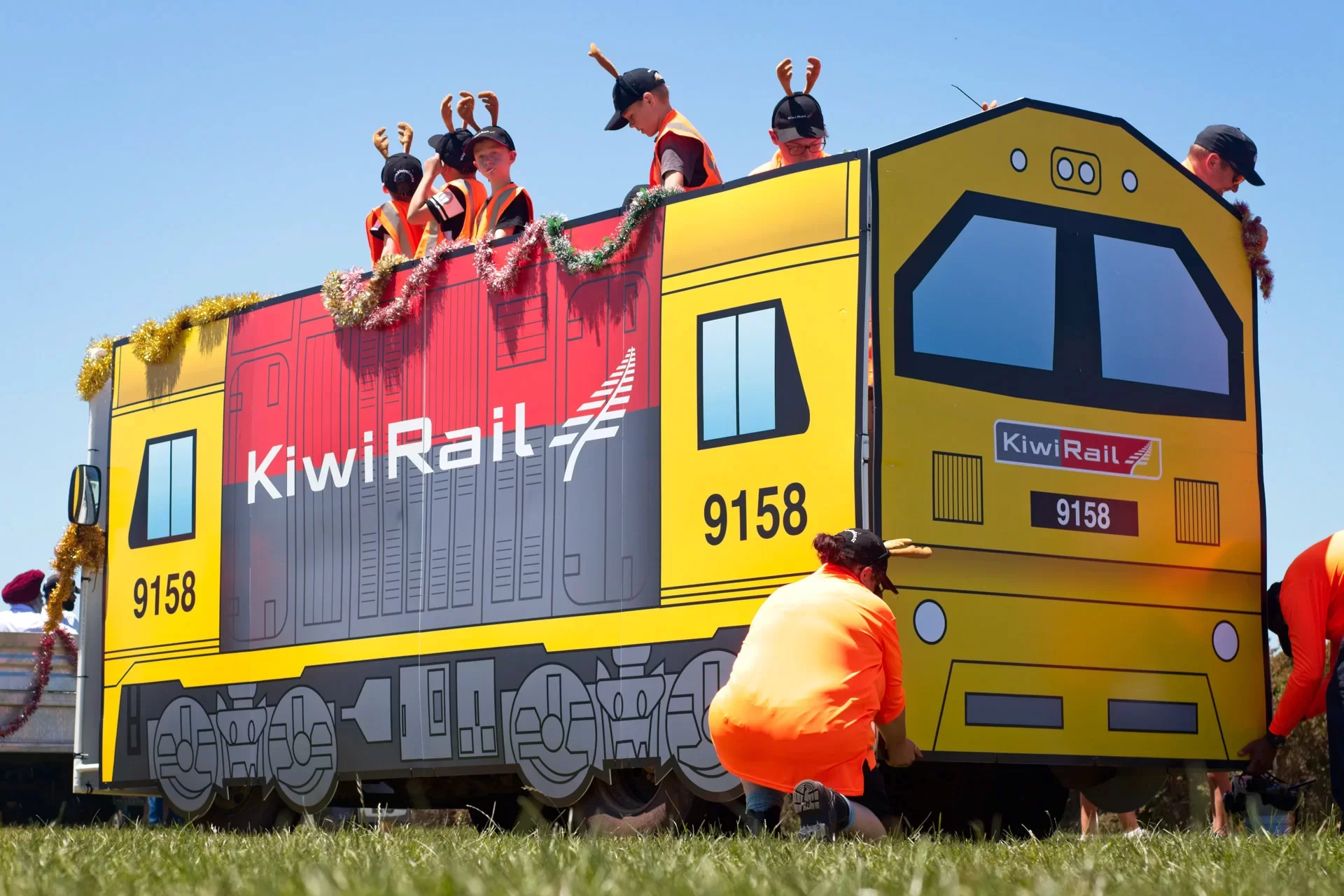 KiwiRail Christmas Float