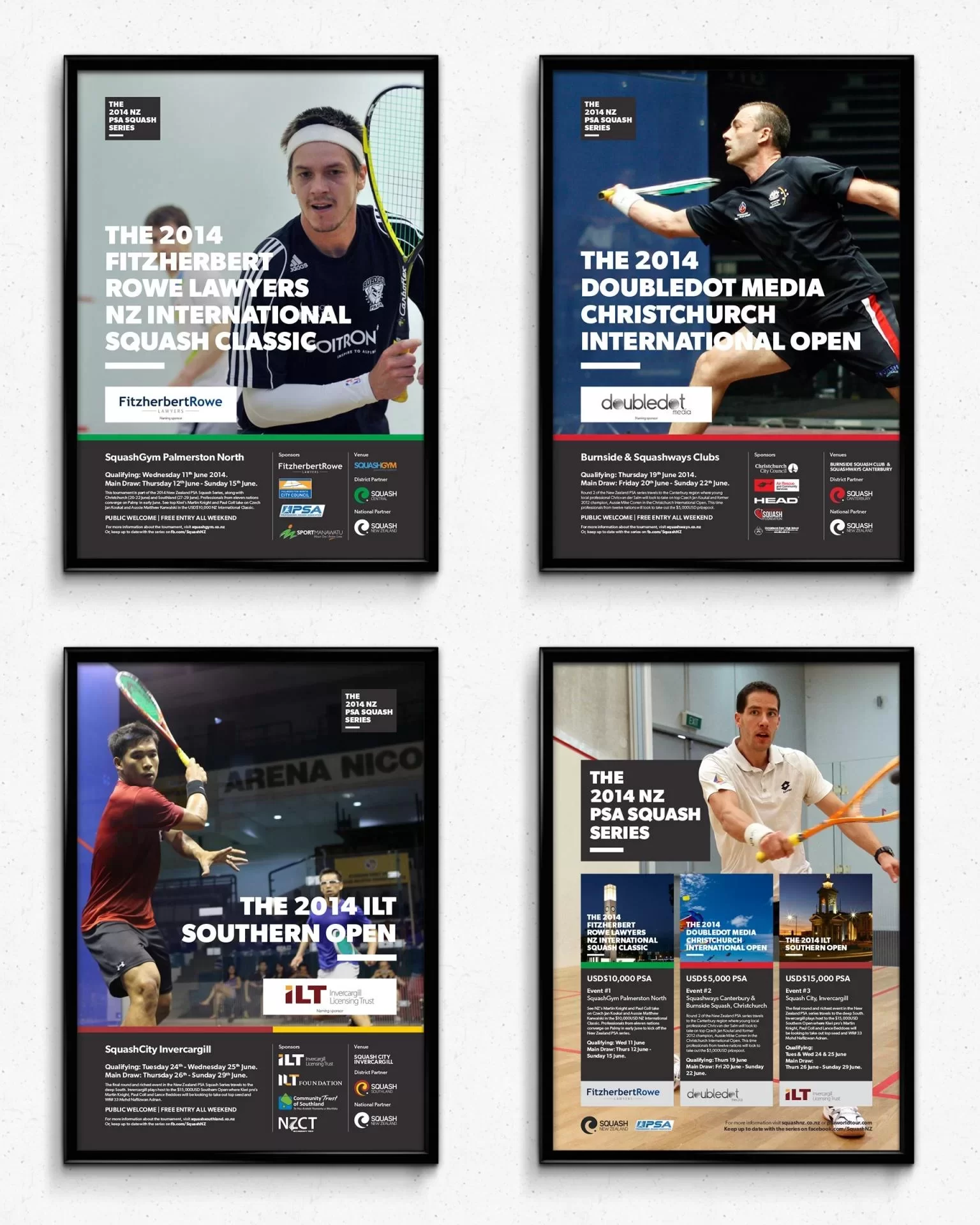 Squash New Zealand Posters