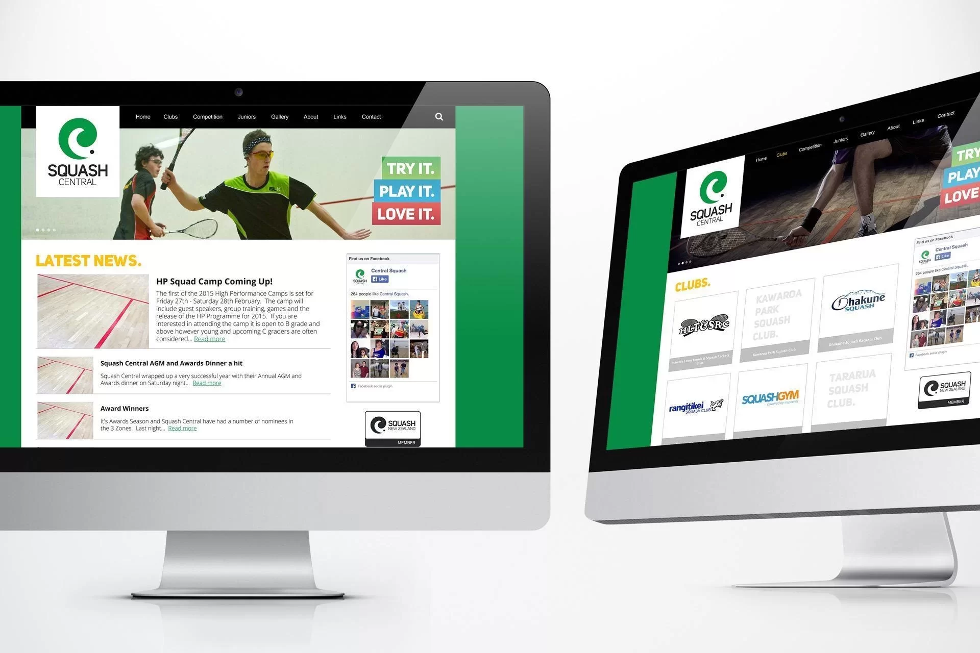 Squash Central Website